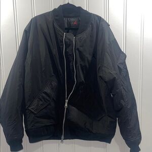 Jordan Black Bomber Jacket